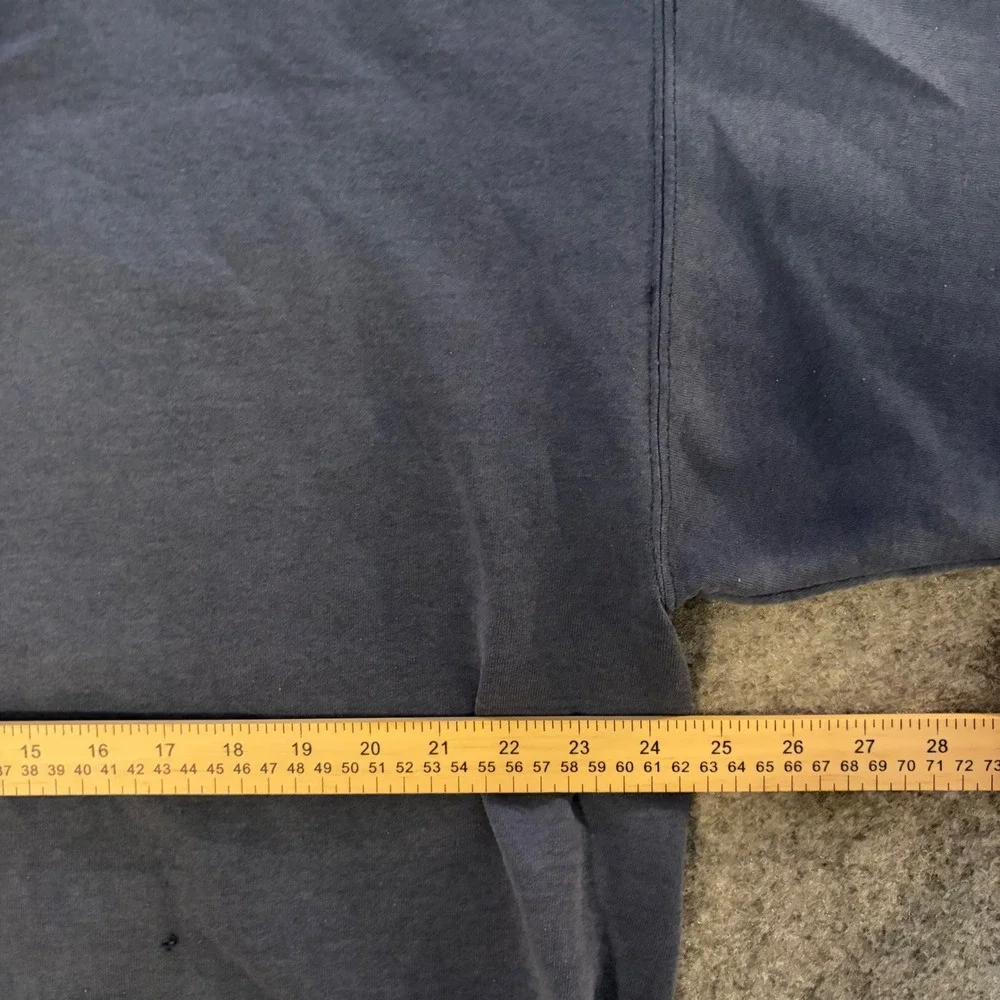 Vintage Y2K Faded Hanes Crewneck Sweatshirt Cut Sleeves Shirt Adult XL - Picture 8 of 12